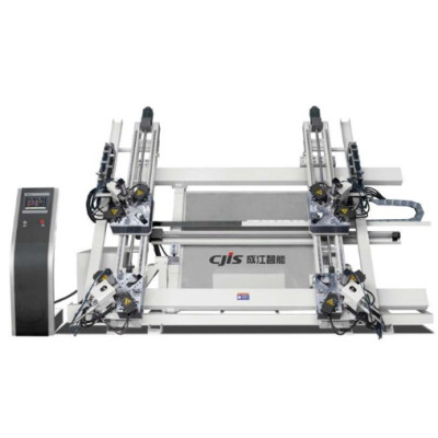 CLM4S-100*2500*3500 Вертикальный 4-х головый углообжимной станок