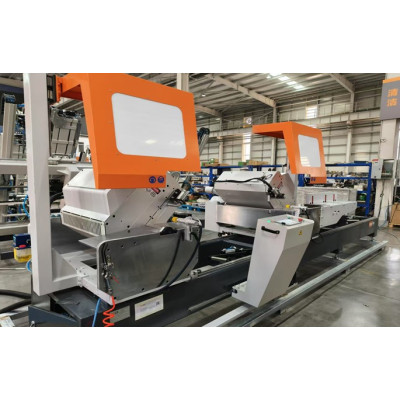 FENSTEK ADS600*4500 Double Head CNC Arbitrary Angle Saw