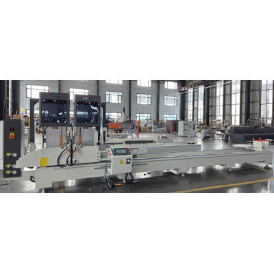 ZJS-CNC-600x4200 Двухголовая фронтальная пила автомат