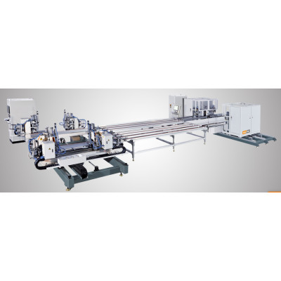 FENSTEK QUATTRO Welding & Corner Cleaning Line (double layer)