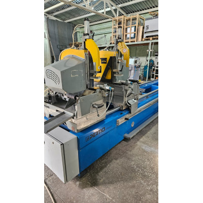 USED PERTICI UNIVER 500D2K Double Head Automatic Saw