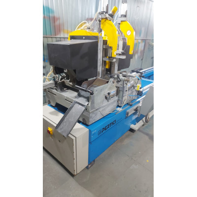 USED PERTICI UNIVER-500  Double Head Saw Semi-Automatic